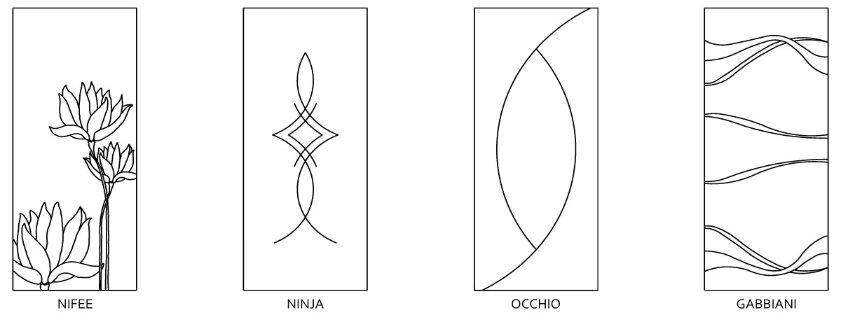 7 Porte Incise Disegni